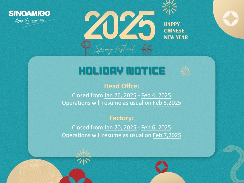 Lunar New Year 2025 Holiday Notice