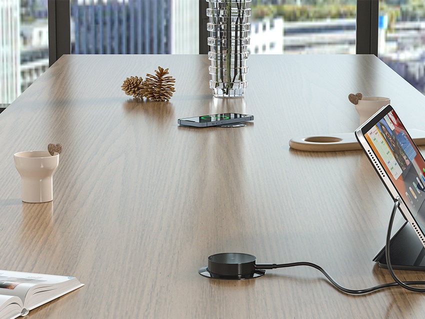 Revolutionize your charging experience with our STC-6 Pop-Up Multi-Charging Outlet!