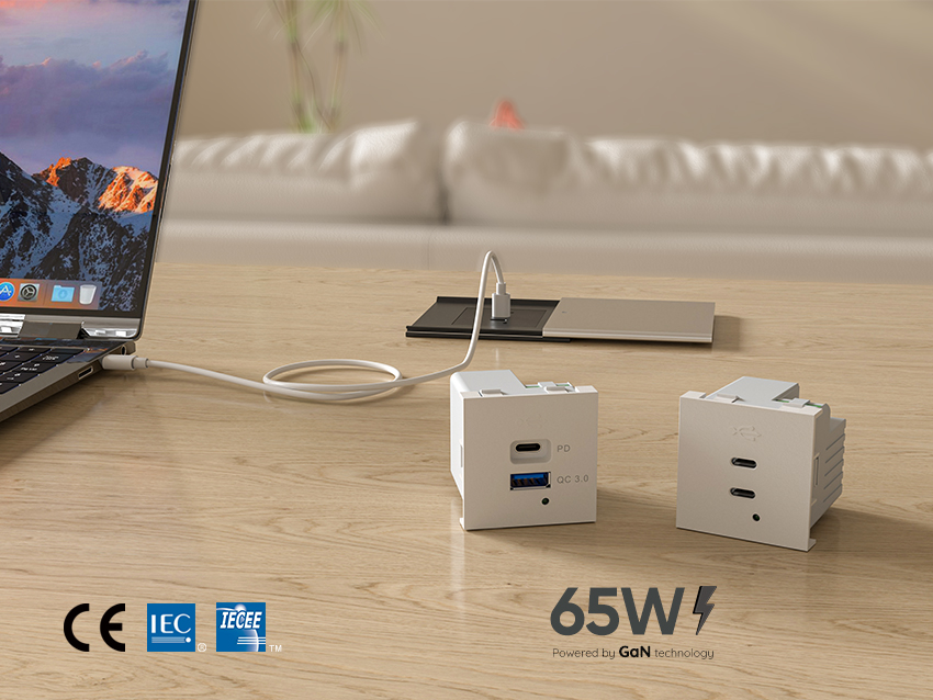 Certified Excellence: 65W Dual Port USB Chargers with the Latest Safety Approvals
